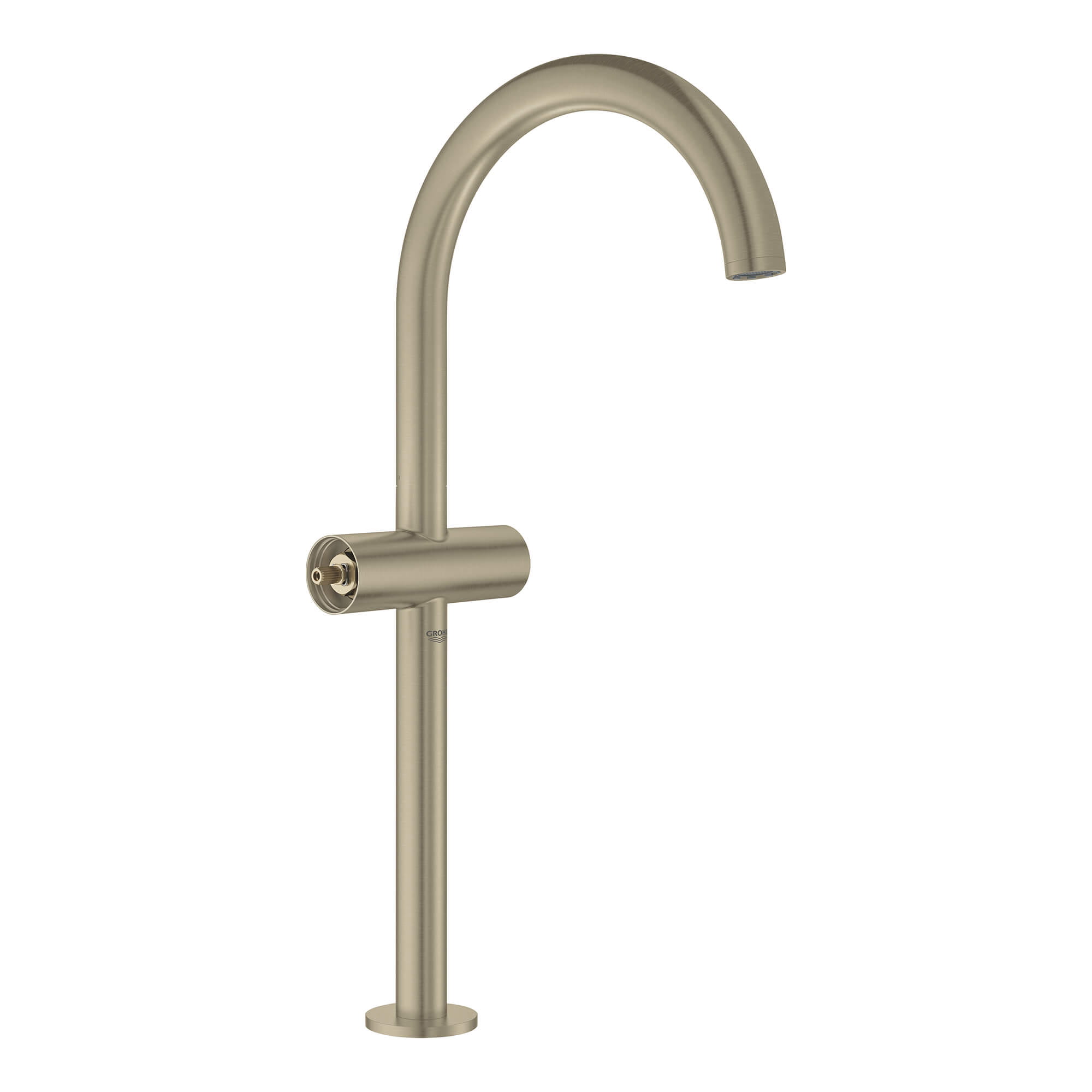 Robinet monotrou pour vasque GROHE BRUSHED NICKEL